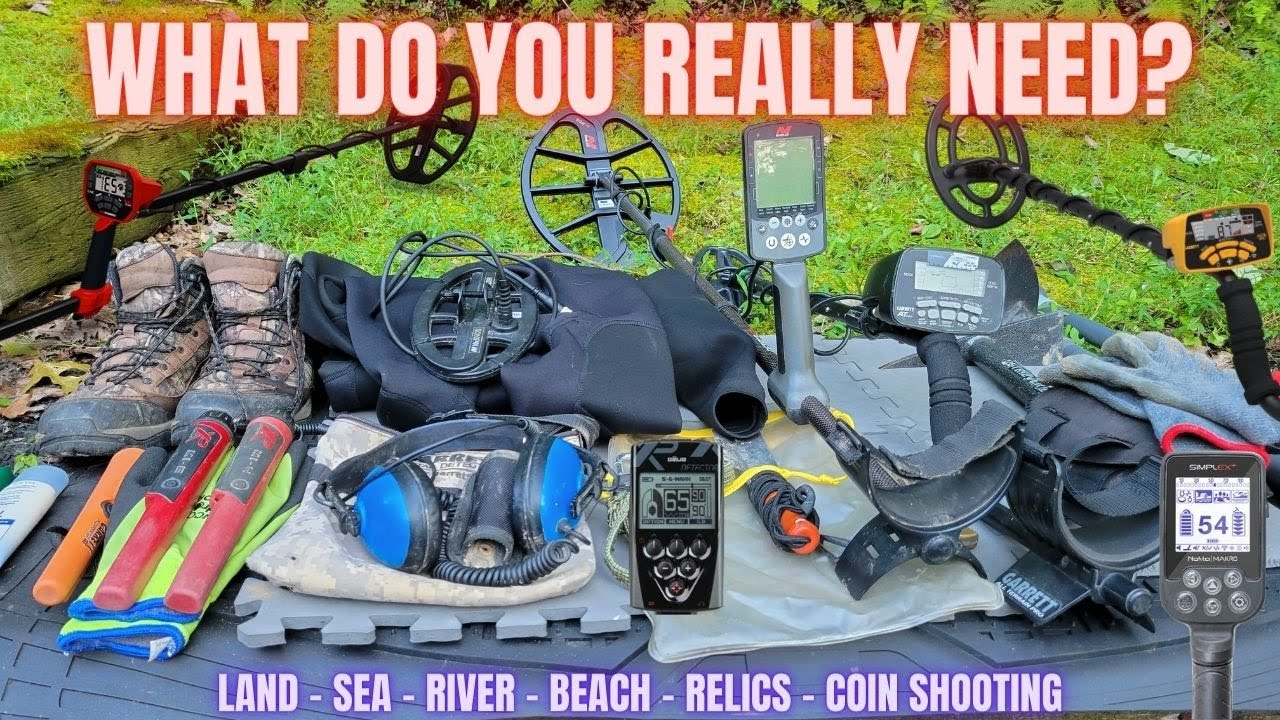 Video thumbnail for What Do You Need to Go Metal Detecting?