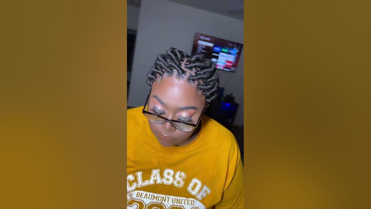 'Video thumbnail for How not to faux Locs on super short hair. #shorts #fauxlocs #shorthair #dreadlocks'