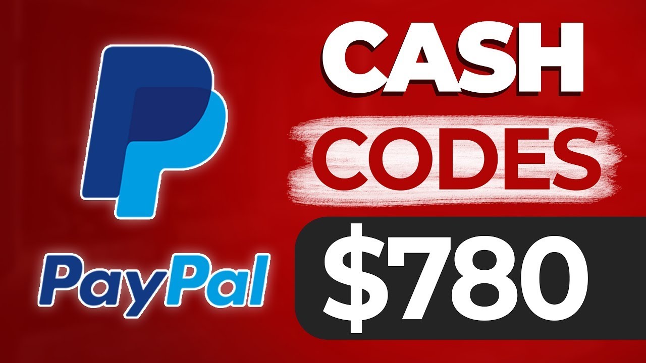'Video thumbnail for Redeem $780 In PayPal Money Entering These Codes | PayPal Cash Codes'