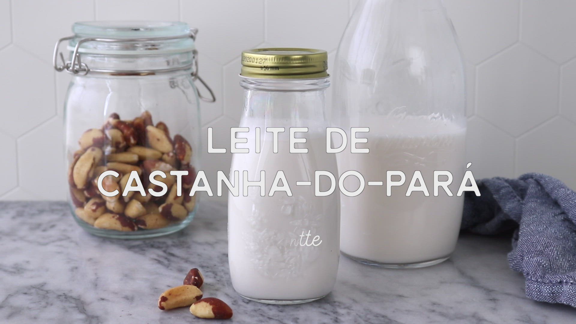 Video thumbnail for Leite de Castanha-do-Pará