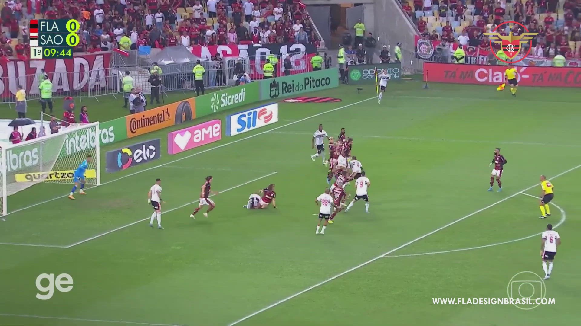 'Video thumbnail for Flamengo 1 x 0 São Paulo - Melhores Momentos - Jogo 2 da semifinal da Copa do Brasil 2022'