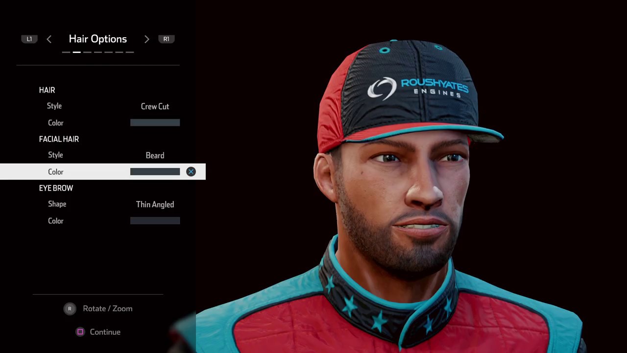 'Video thumbnail for NASCAR Heat 4 - Career Mode - Driver Customization'