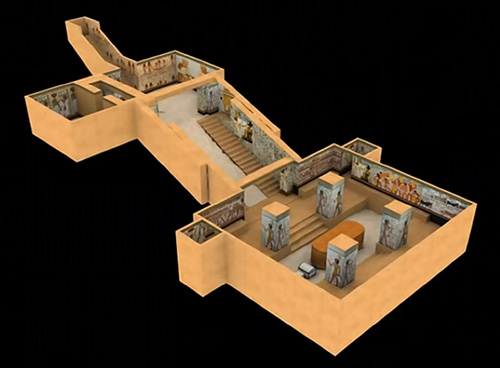 'Video thumbnail for Tumba de Nefertari - Las tumbas egipcias HD'