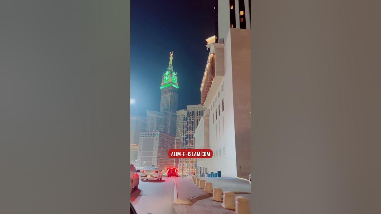 'Video thumbnail for Makkah Street View 🥀❤️ || #shorts'
