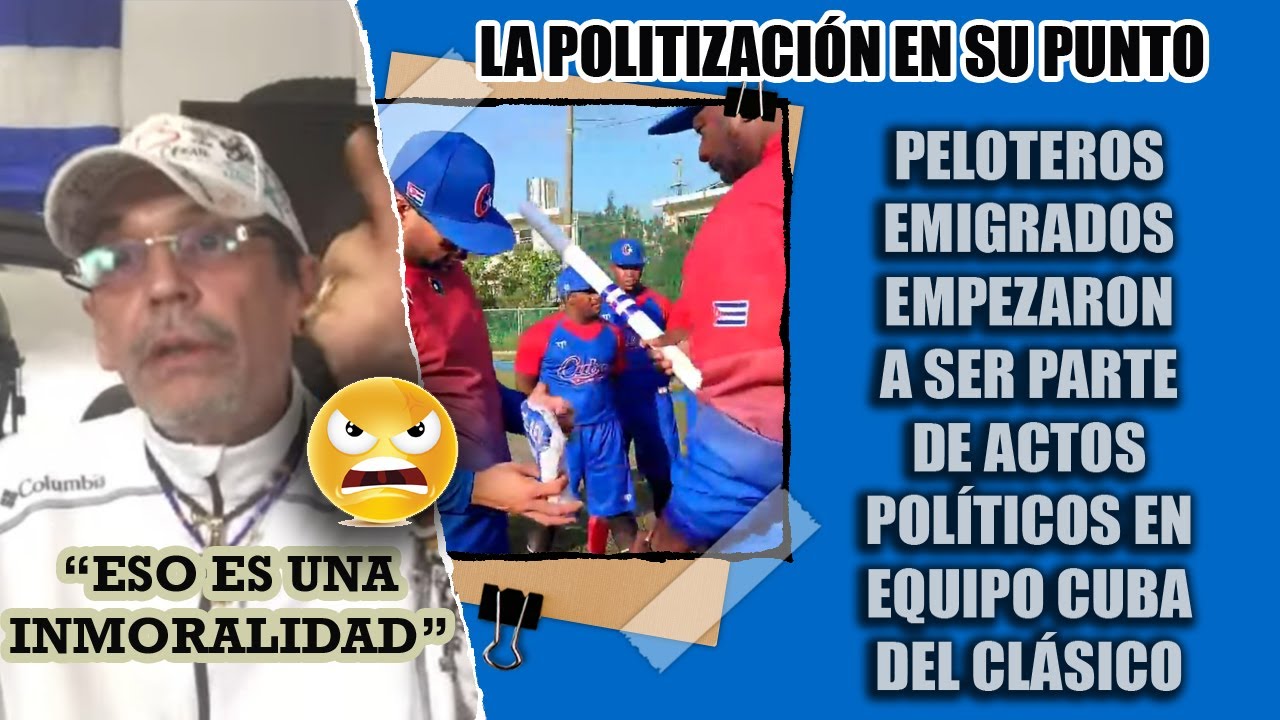 Video thumbnail for Sigue la política MARCANDO Equipo Cuba al Clásico Mundial 2023