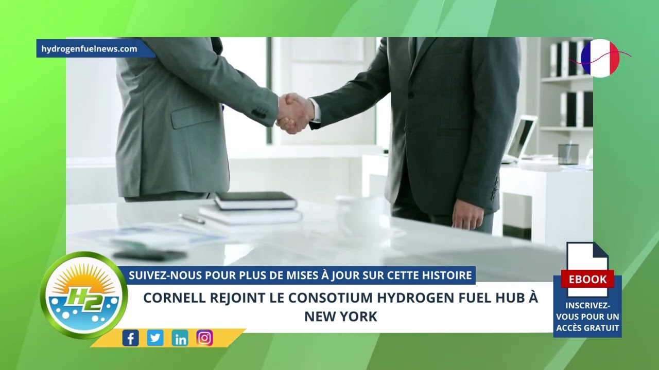 Video thumbnail for [French] Cornell joins hydrogen fuel hub consortium in New York