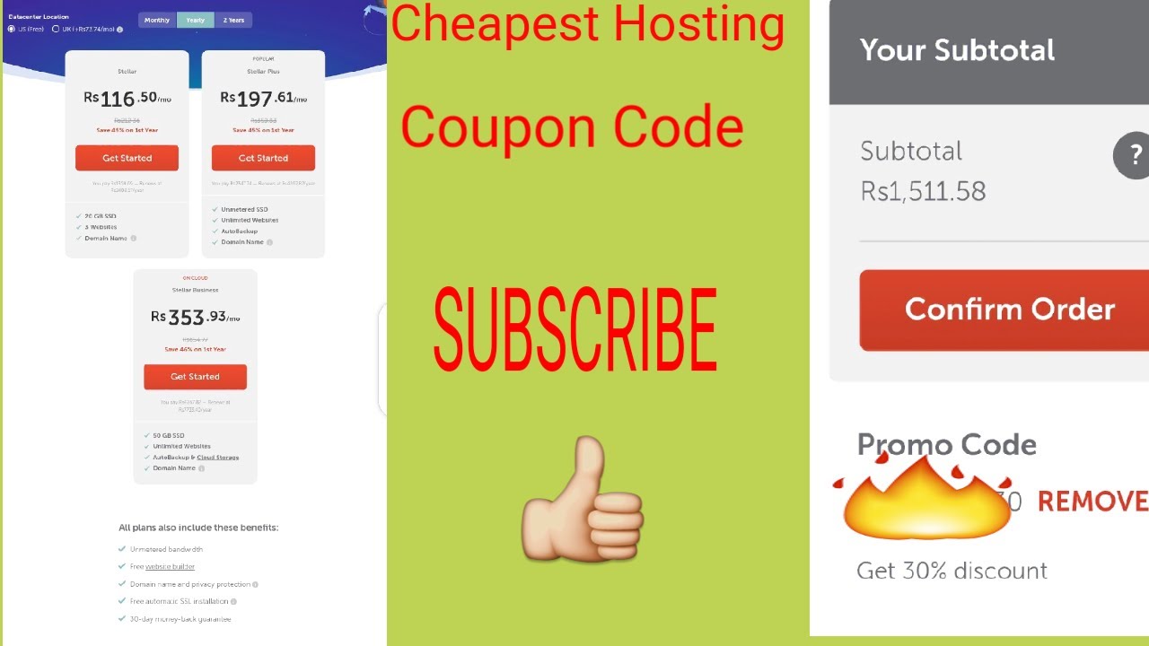 Video thumbnail for Namecheap web Hosting Review with Coupon Code| Best hosting for WordPress| free domain and hosting