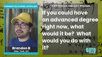 Video thumbnail for Brandon thinks a comp sci degree is a smart idea. A coder in the making!