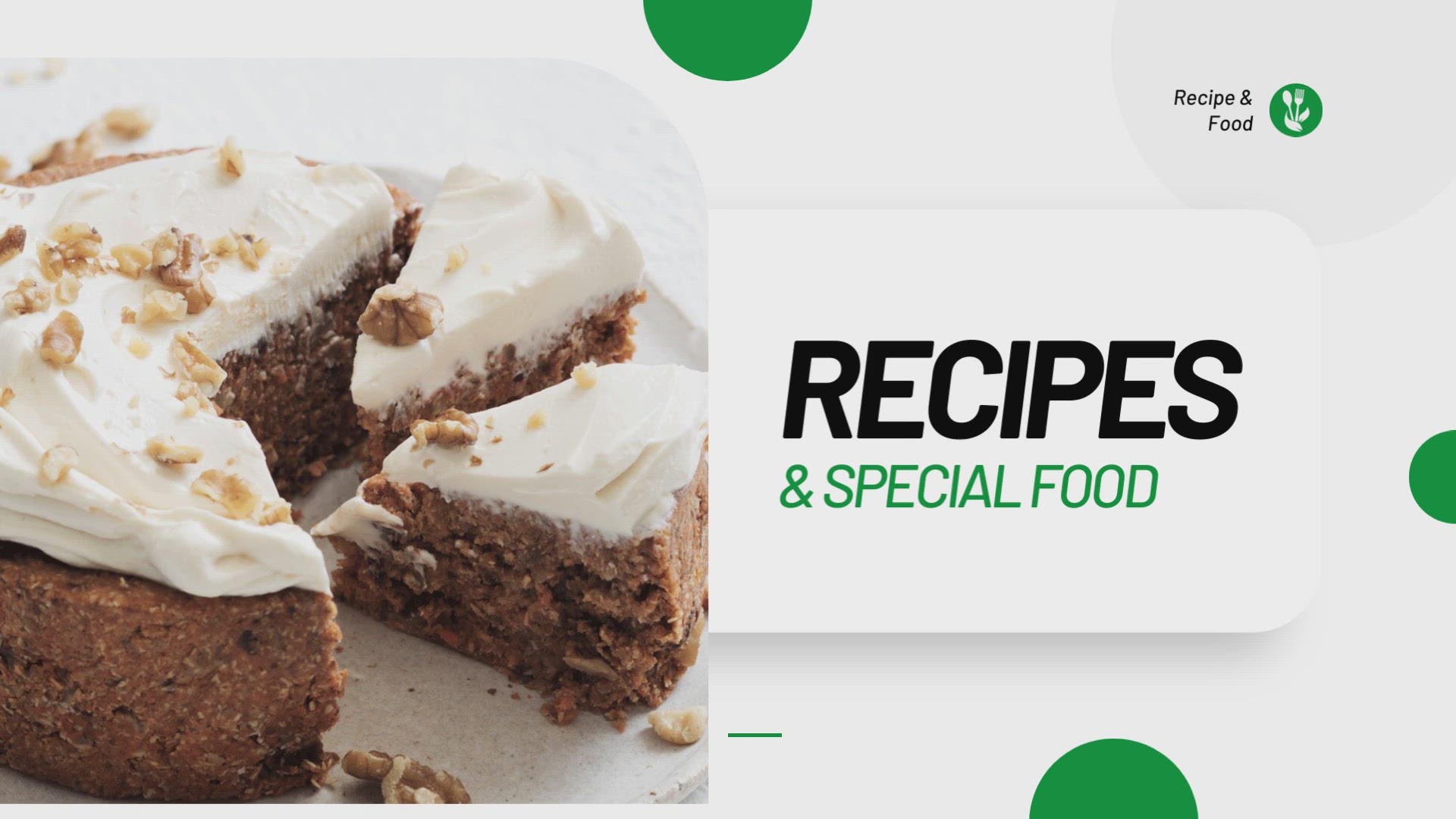 'Video thumbnail for Healthy No bake Carrot Cake Recipe'