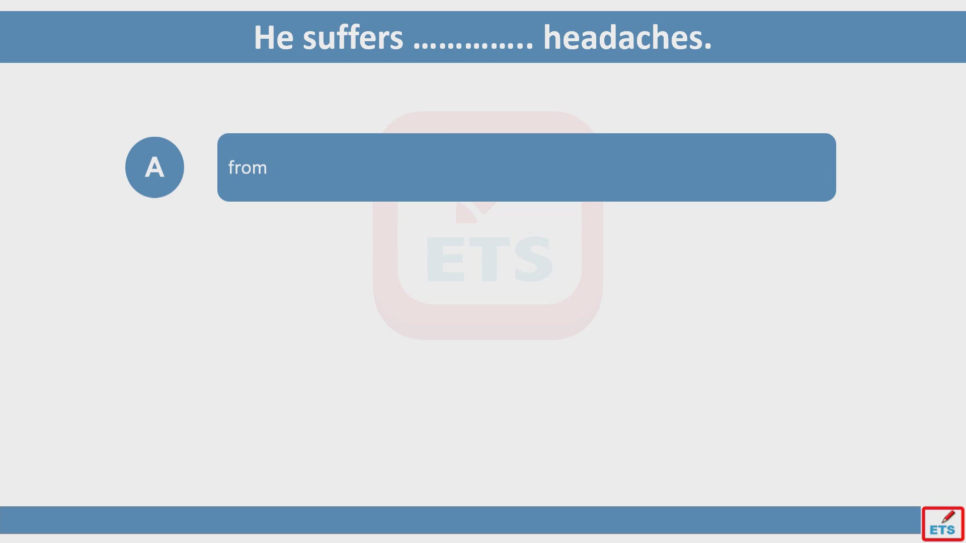 'Video thumbnail for English Prepositions Quiz 13'