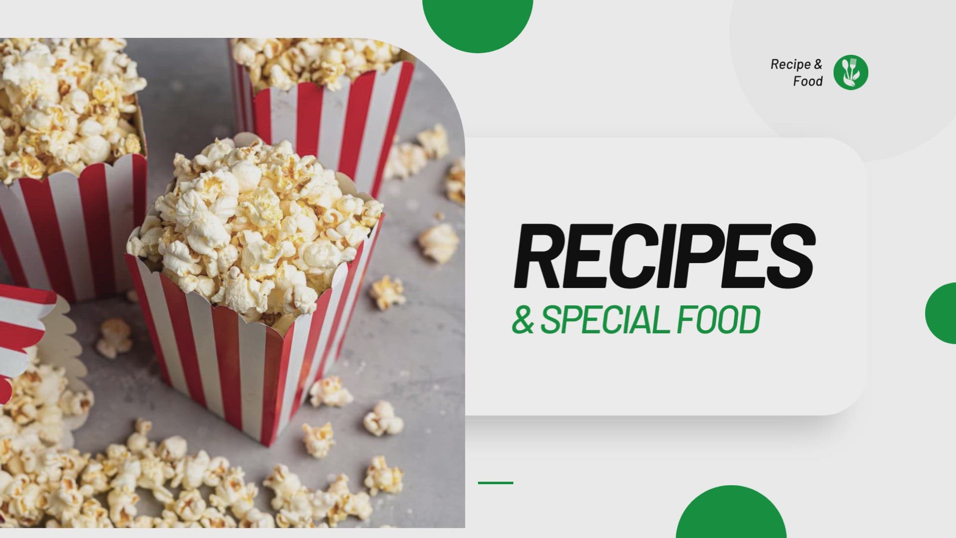 'Video thumbnail for Popcorn Recipes'