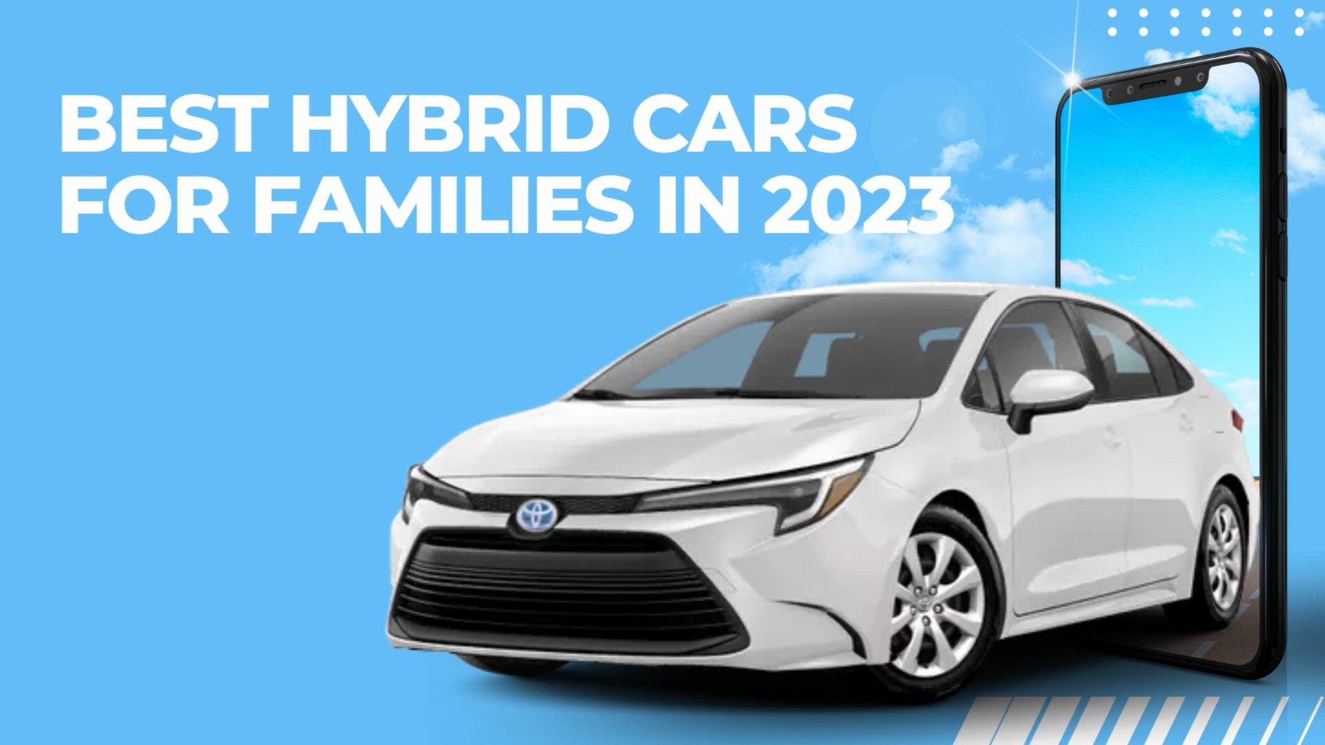'Video thumbnail for Best Hybrid Cars for Families in 2023'