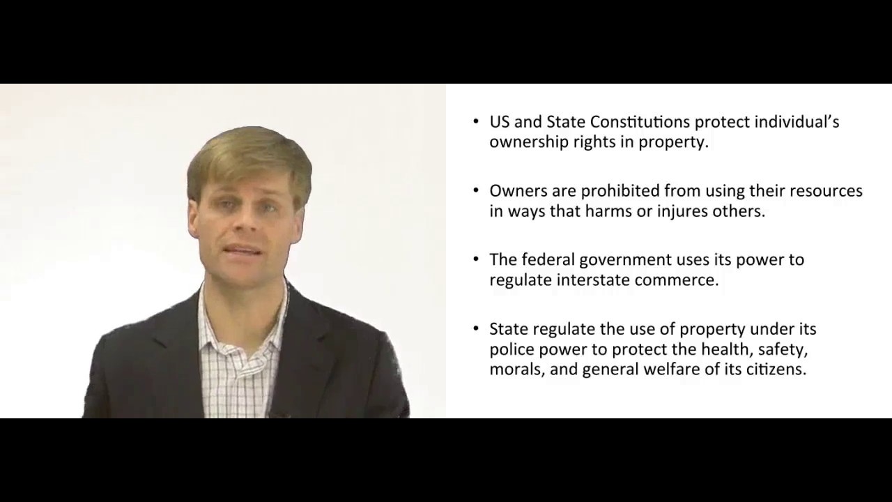 'Video thumbnail for How are Property Rights limited by the Government?'