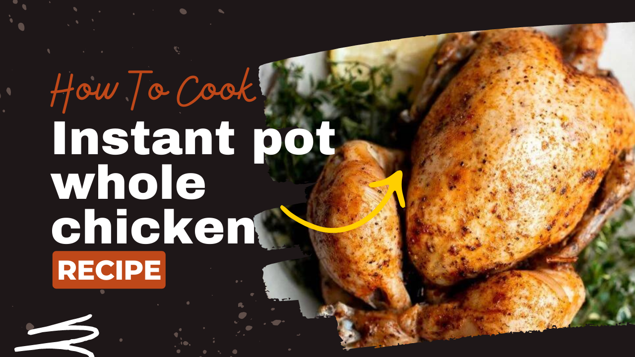 Video thumbnail for Instant pot whole chicken recipe