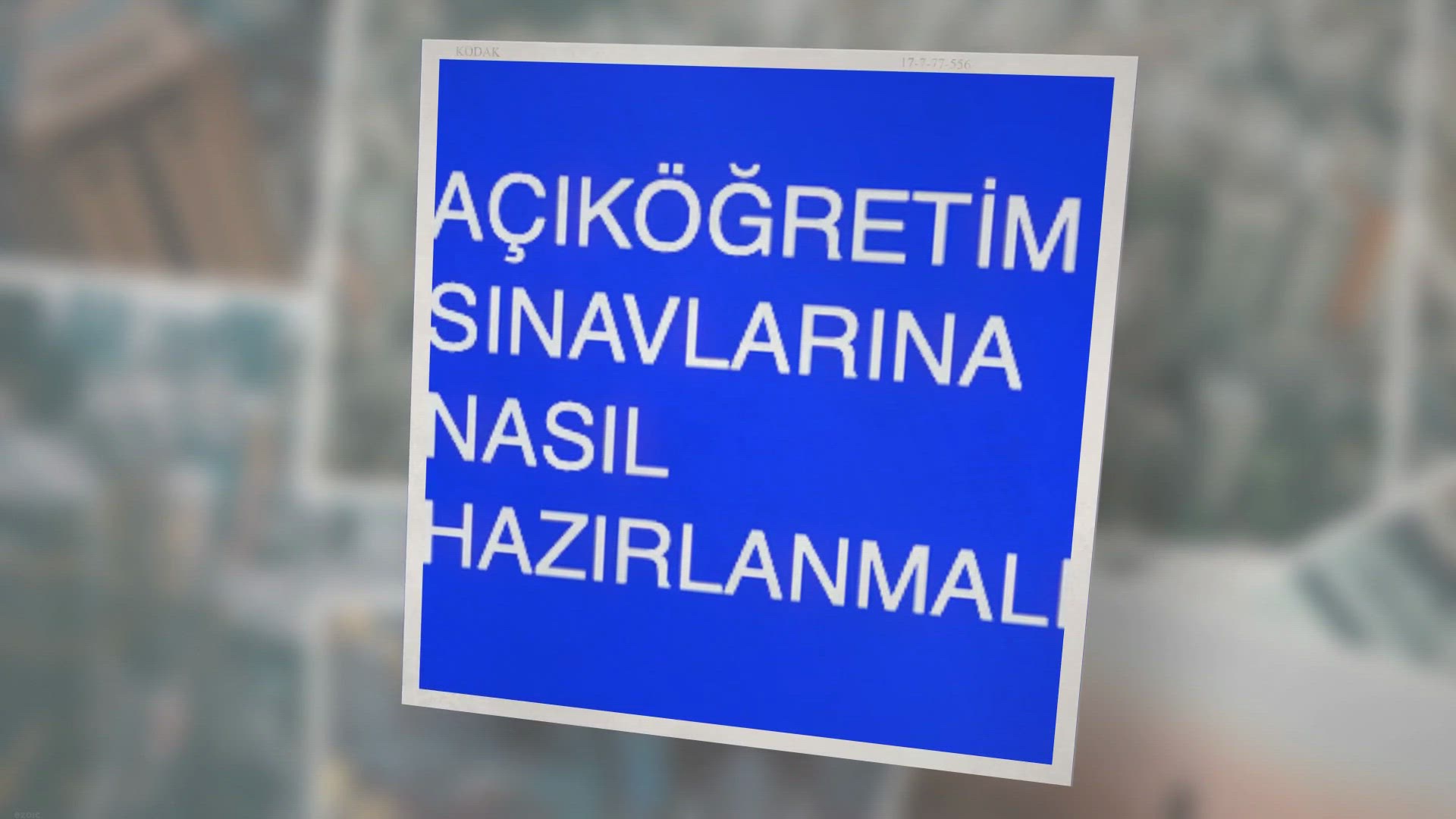 'Video thumbnail for Sınavlara Nasıl Hazırlanmalı?'