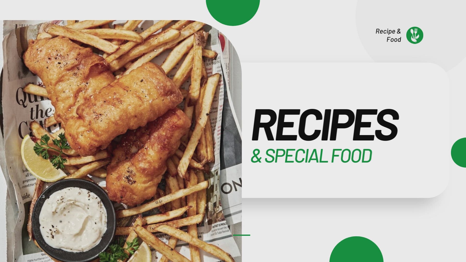 'Video thumbnail for Easy Fish and Chips Recipes'