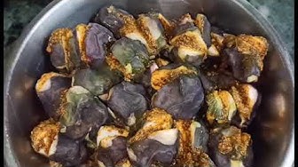 Video thumbnail for सिंघाड़ा आचार / Singhare ka Achar winter pickle recipe / How to prepare and make Chestnut Pickle