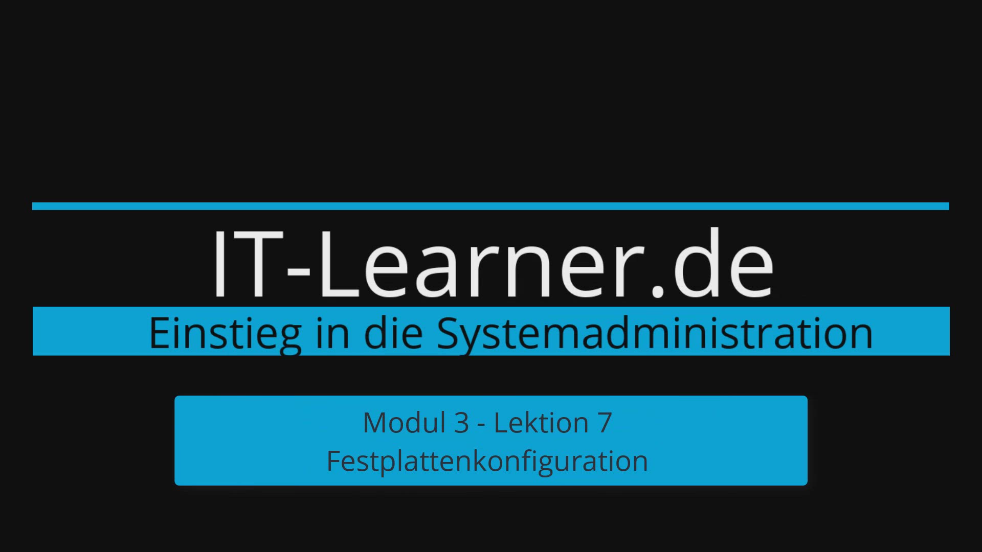 Video thumbnail for Festplattenkonfiguration und Windows - So einfach!
