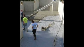 'Video thumbnail for Amazing Concrete Floor Pour #Shorts'