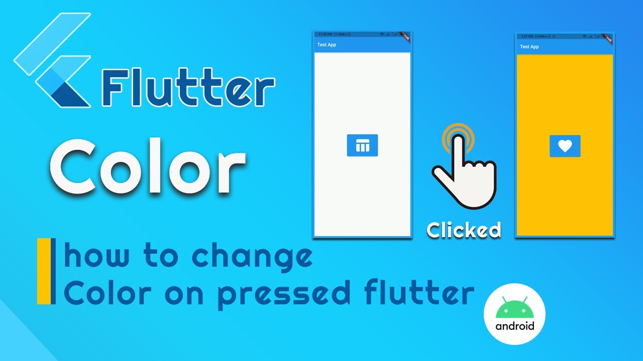 How to change flutter background color when humix video