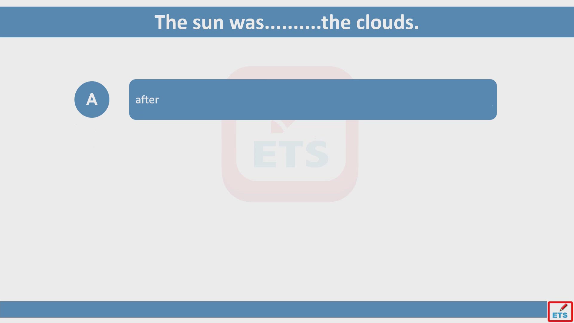 'Video thumbnail for English Prepositions Quiz 24'