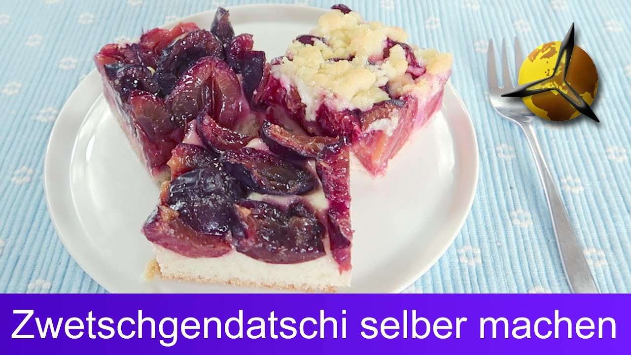 'Video thumbnail for Zwetschgendatschi: Zwetschgenkuchen vom Blech aus Bayern'