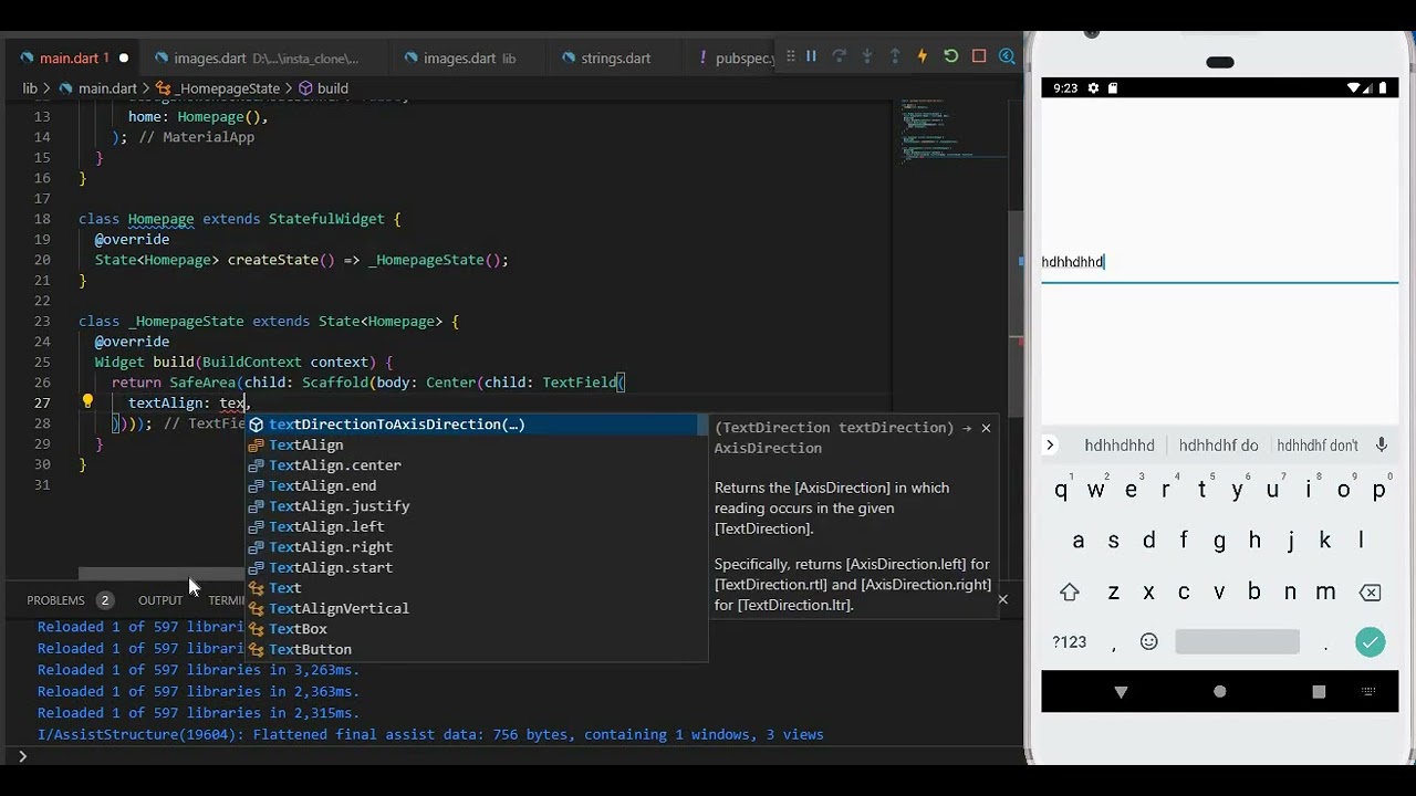'Video thumbnail for Flutter Textfield Text Align Center Implementation | Flutter Tutorial | Flutter Widgets'