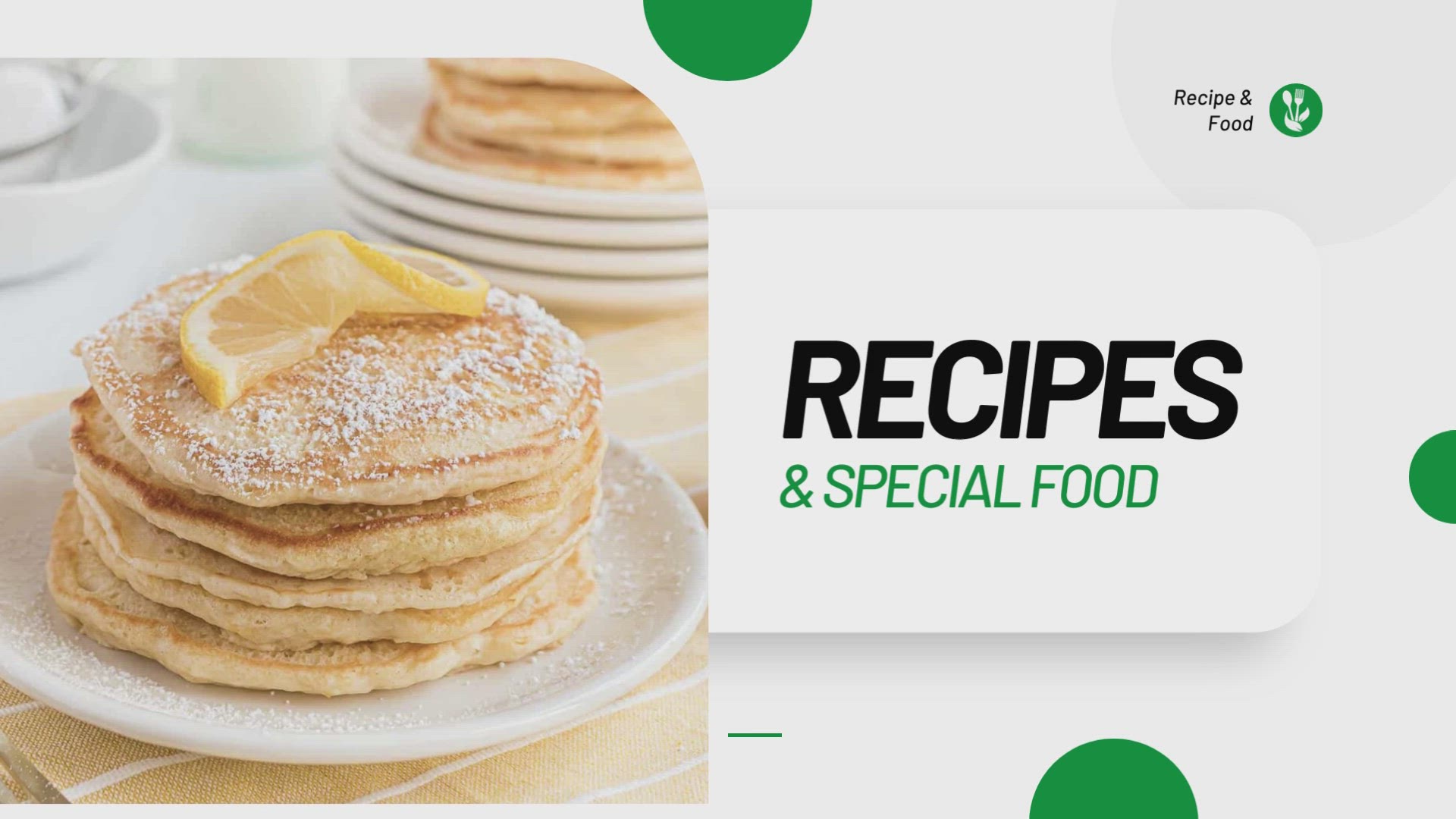 'Video thumbnail for Lemon Pancakes Recipes'