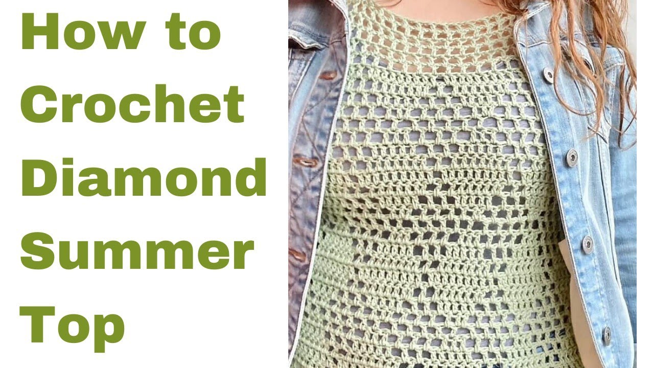 Crochet Summer Top Free Pattern 