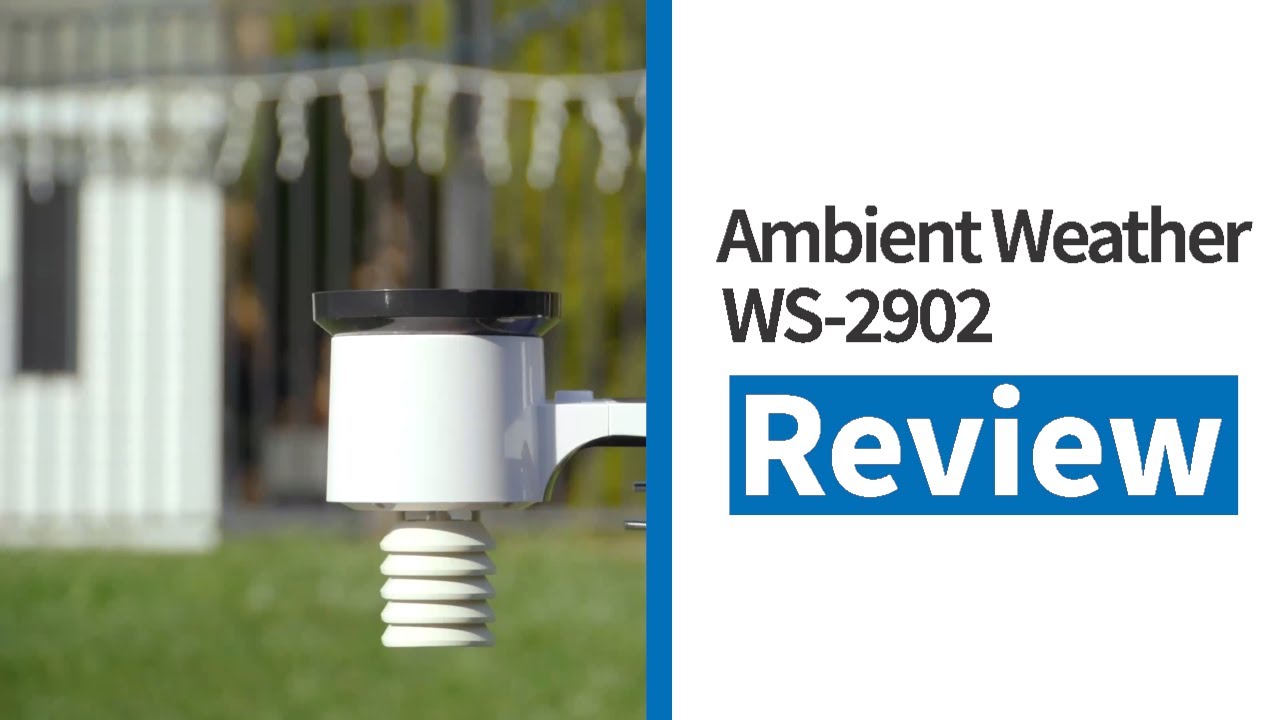 Video thumbnail for Ambient Weather WS-2902 Quick Review