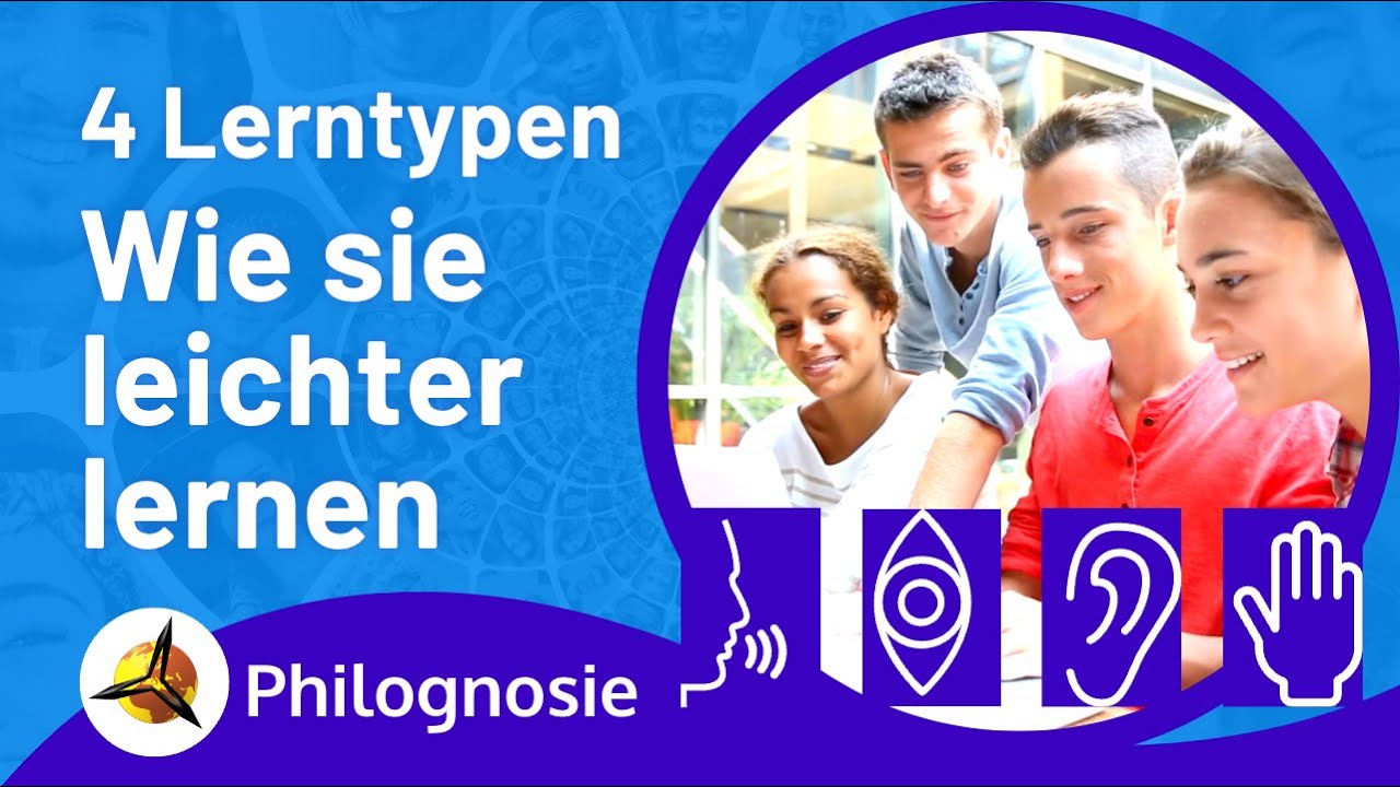 'Video thumbnail for Vier Lerntypen und wie sie am effektivsten lernen'