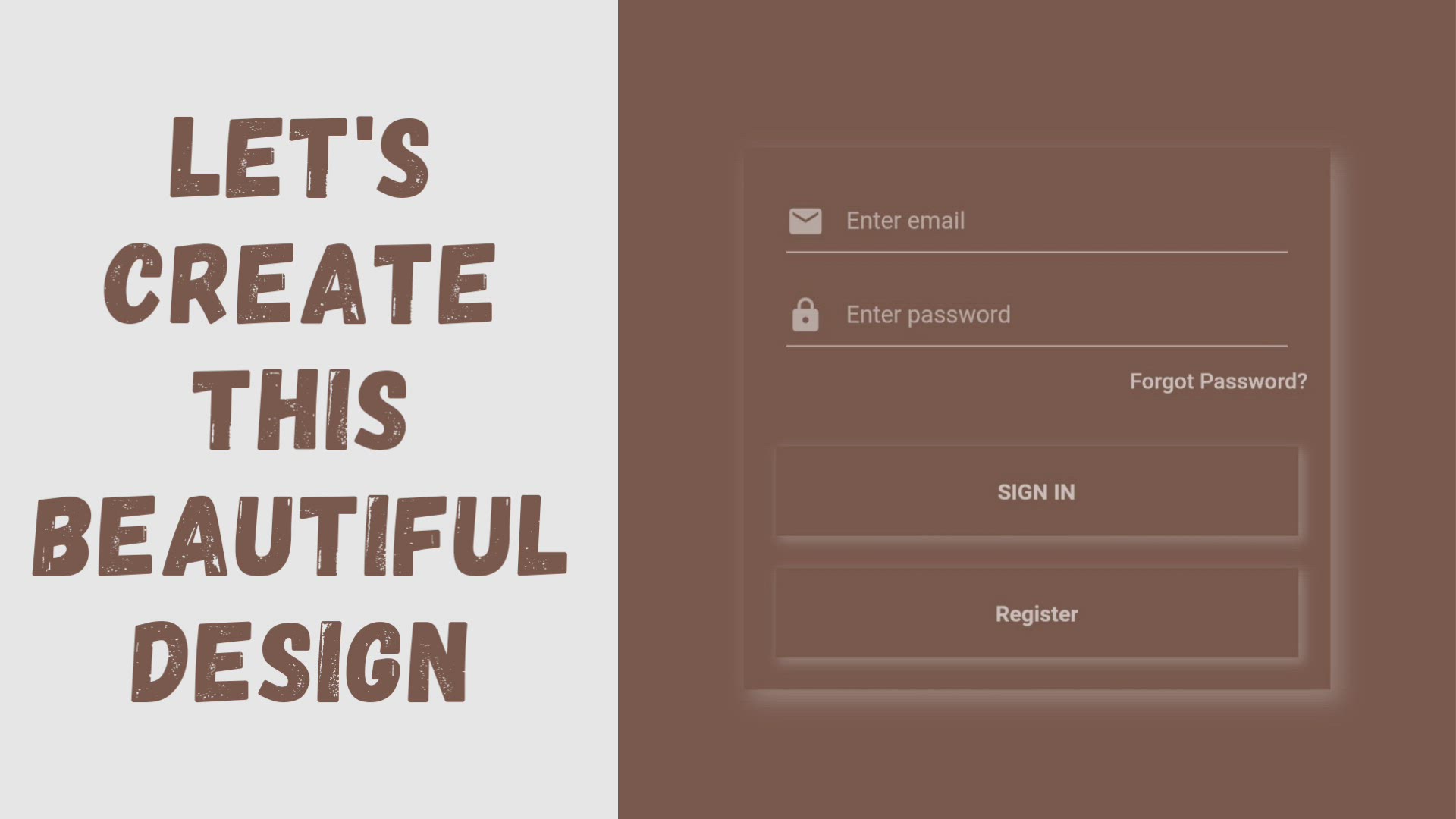 'Video thumbnail for Beautiful Flutter Login Form Design'