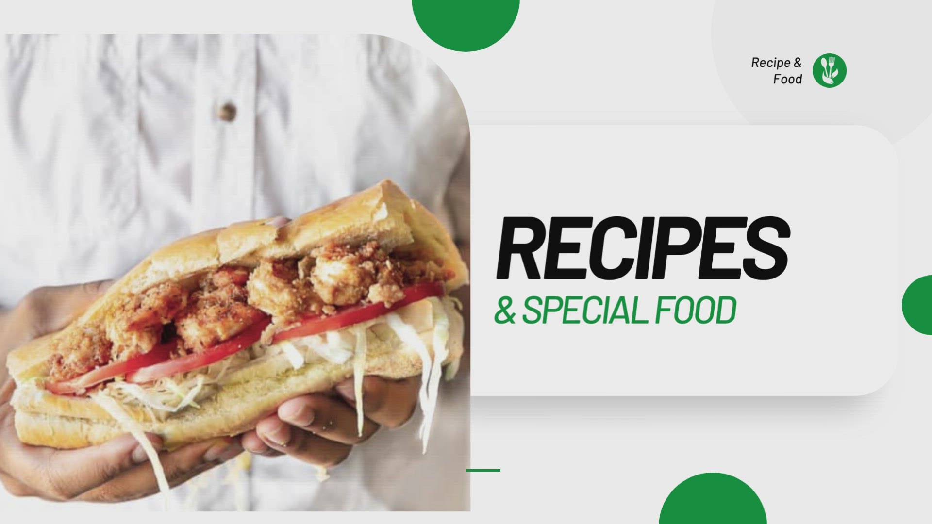 'Video thumbnail for Easy Po'Boy Recipes'