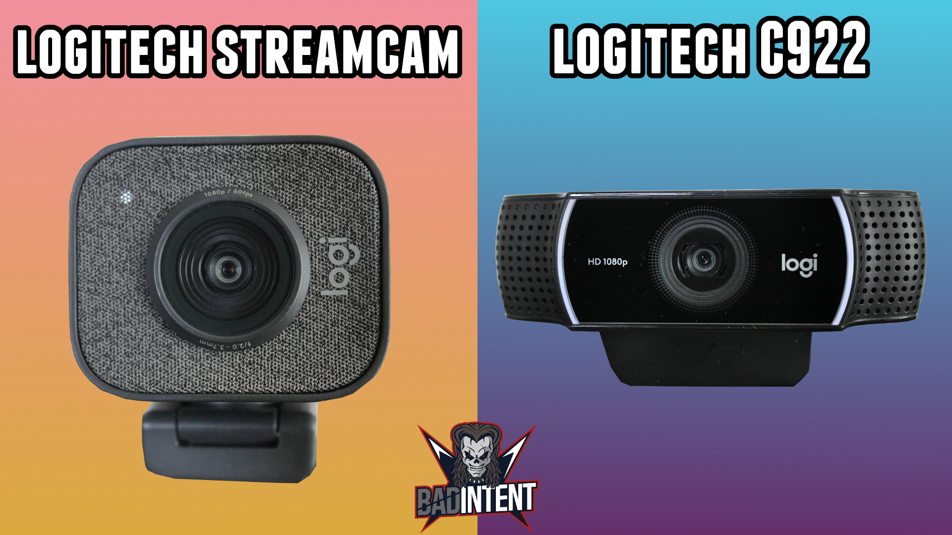 Logitech Streamcam vs Logitech C922 — Tech by BadIntent