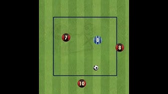 Video thumbnail for 3 player rondo soccer drill
