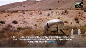 'Video thumbnail for UFO Spooks Cop in Desert And Leaves Behind Physical Evidence'