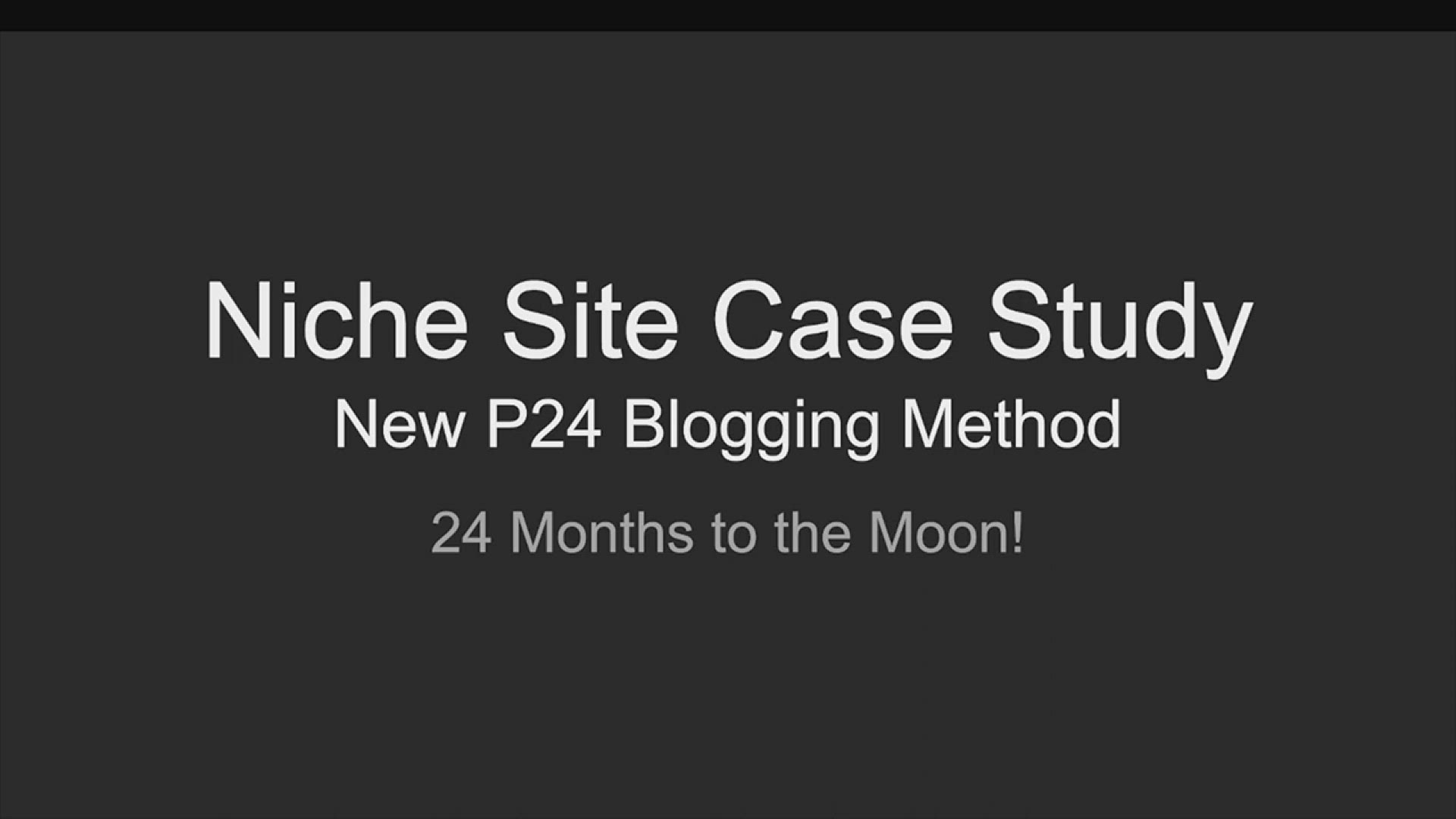 Video thumbnail for Path To Freedom - A Project 24 Case Study - Month 14 (June 2022) #nichesites #affiliatemarketing