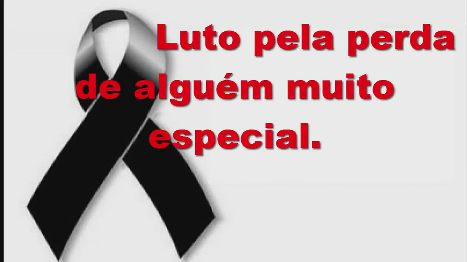 Video thumbnail for Mensagem de luto pela perda de alguém muito especial