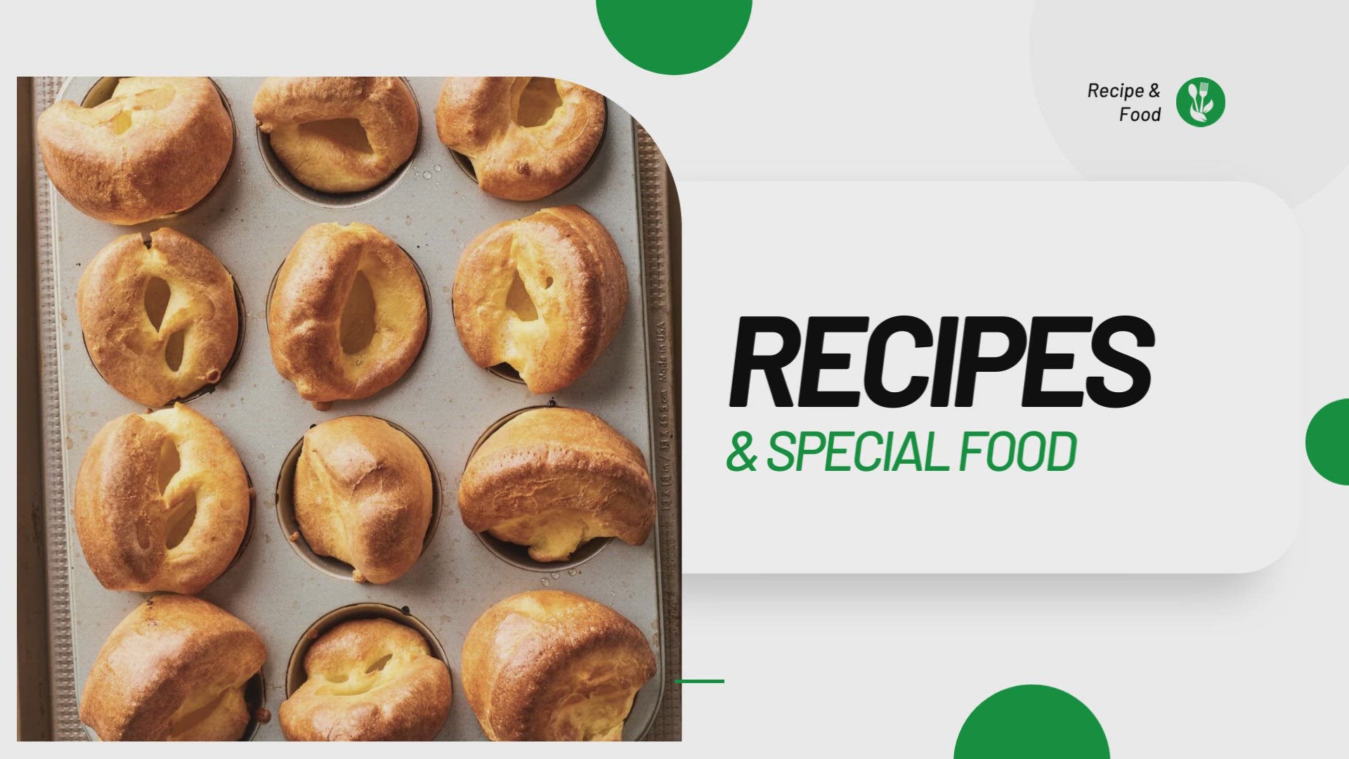'Video thumbnail for Easy Yorkshire Pudding Recipes'