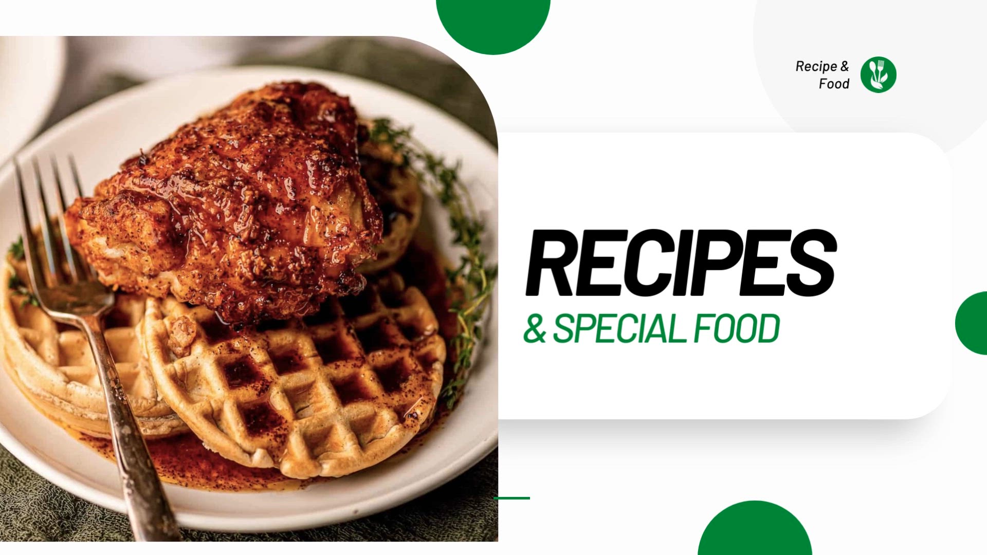 'Video thumbnail for Healthy Easy Chicken and Waffles Recipes'