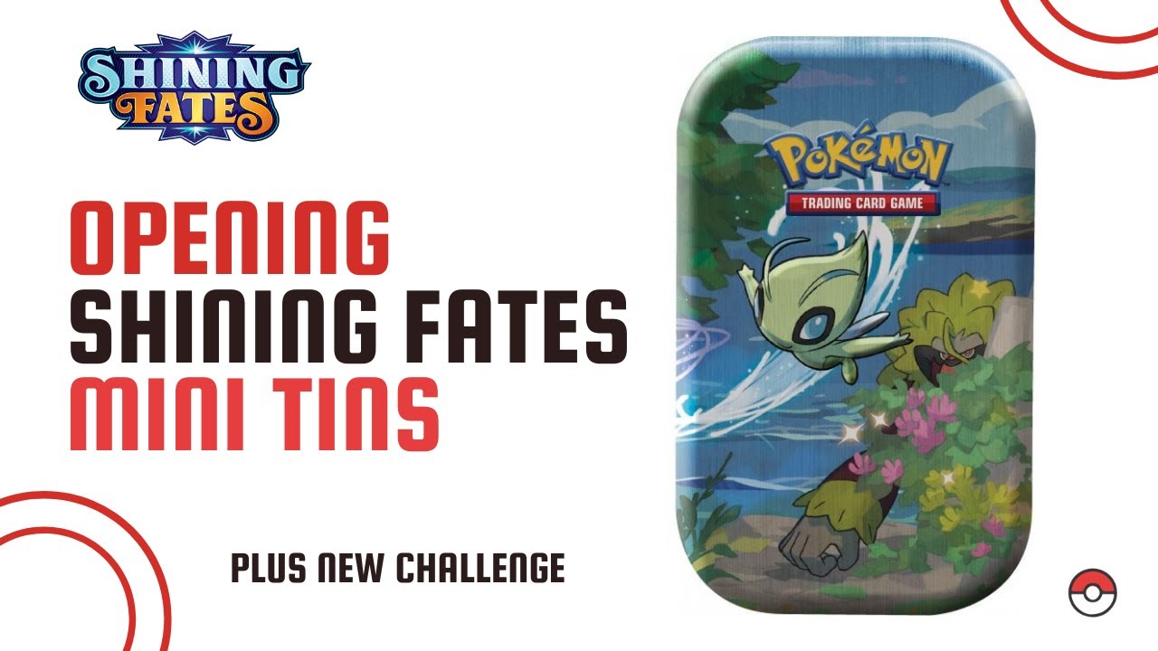 Video thumbnail for Pokemon Shining Fates Mini Tins Reveal! | We Finally Got Some!