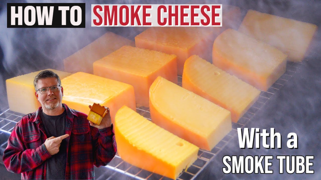 Video thumbnail for How to Smoke Cheese with a Smoke Tube - EASY! #smoketube #smokedcheese