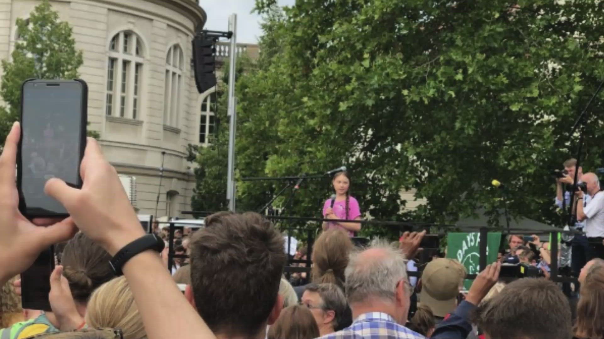 'Video thumbnail for Greta Thunberg'