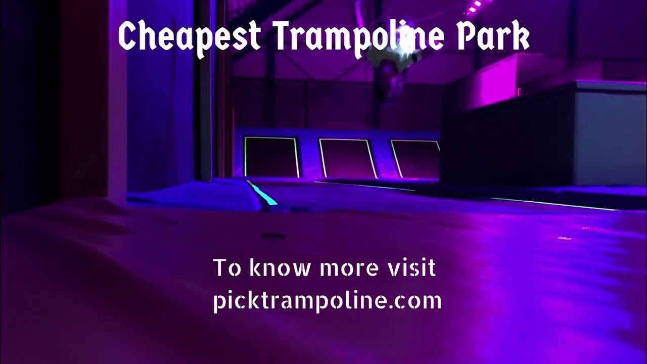 Video thumbnail for Cheapest Trampoline Park