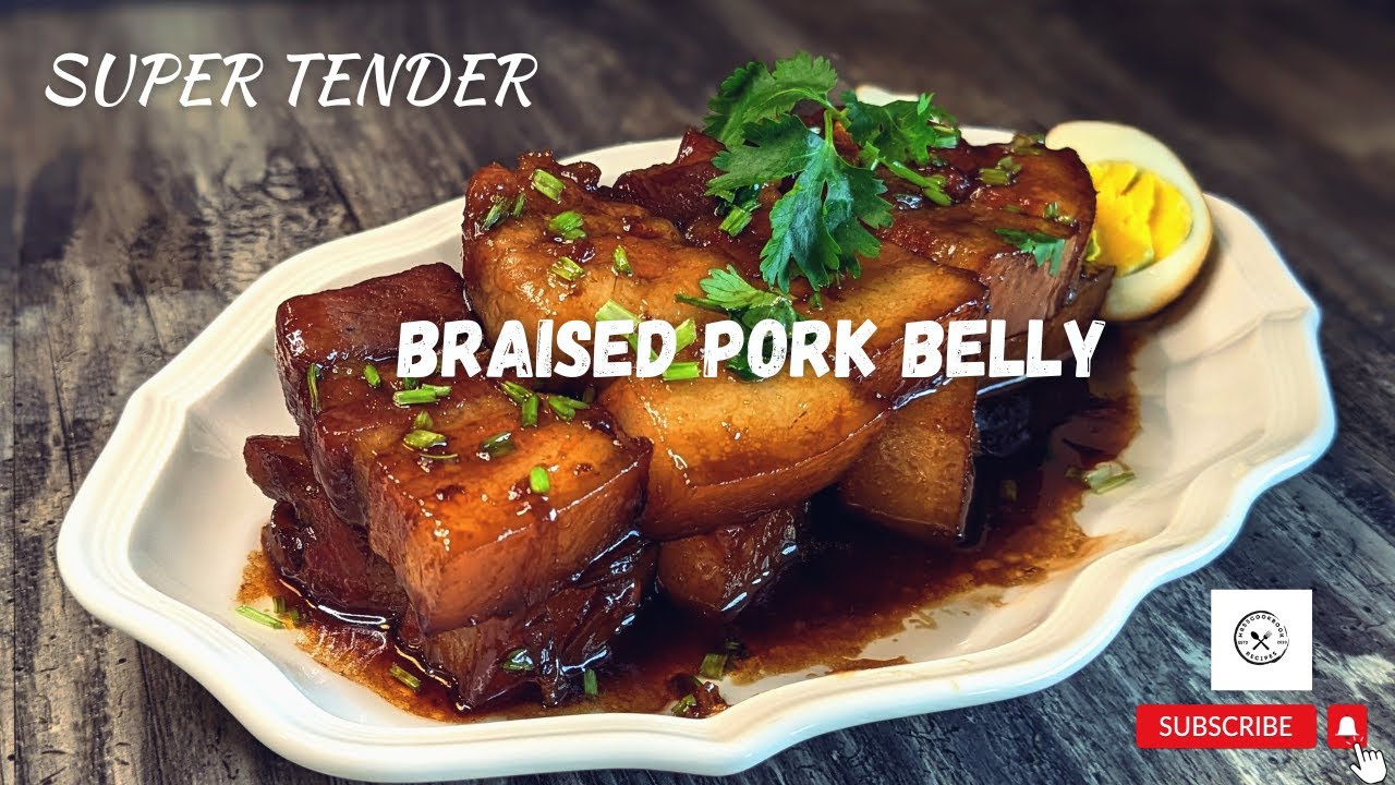 'Video thumbnail for SUPER TENDER Braised Pork Belly - Tau Yu Bak @mrs5cookbook'
