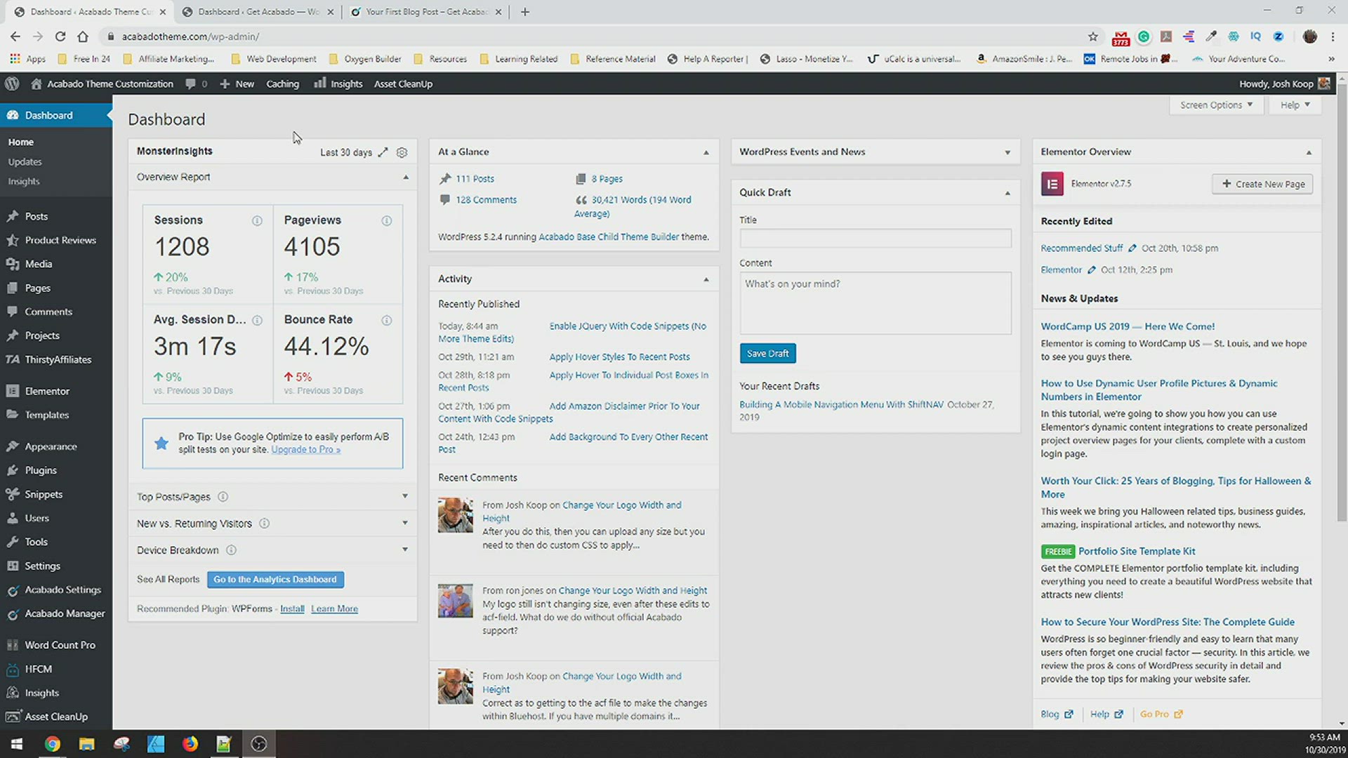 'Video thumbnail for Enable Jquery In Acabado With Code Snippets'