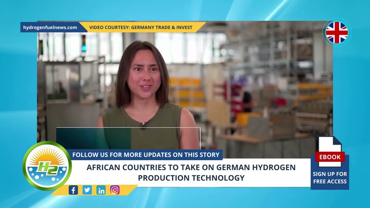 Playlist thumbnail for African countries to take on German hydrogen production technology