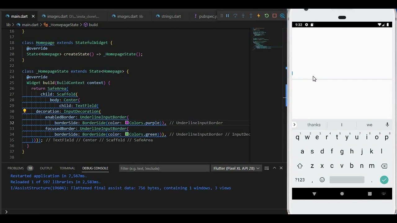 'Video thumbnail for Flutter Textfield Border Color Customization | Flutter Tutorial | Flutter Widgets'