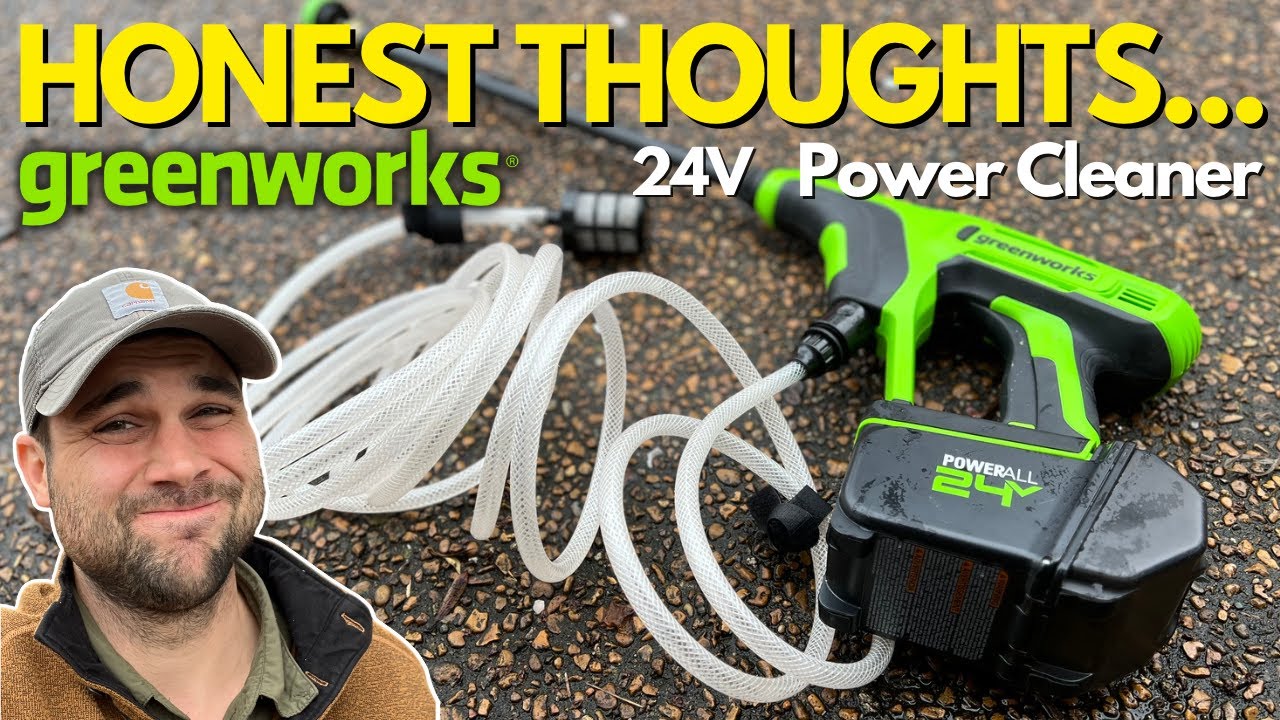 Video thumbnail for Would You Use This Greenworks Power Washer?