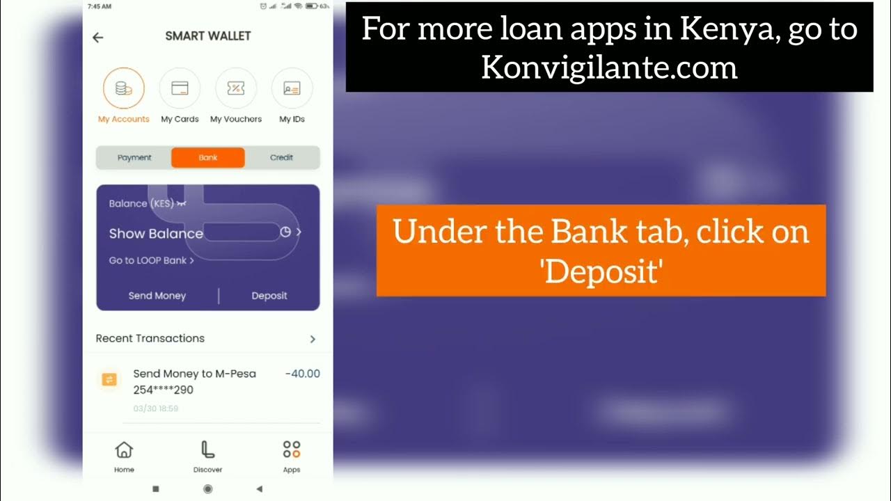 Video thumbnail for How To Deposit Funds To NCBA Loop App